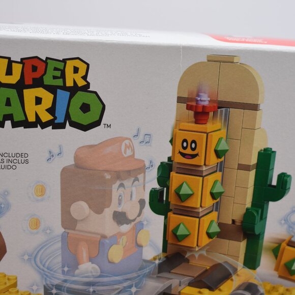 Lego 71363 Desert Pokey 180 Pieces Super Mario Expansion Set Retired New Sealed - Picture 6 of 8